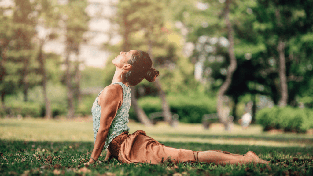 Yoga ist auch zum Entspannen da